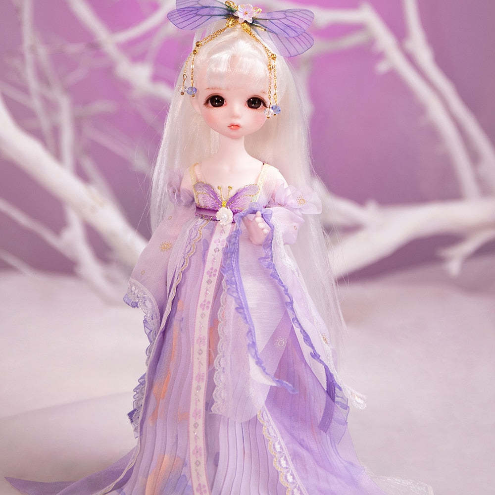 1/6 Fairy Dolls BJD Ball Jointed Doll Full Set-xinru