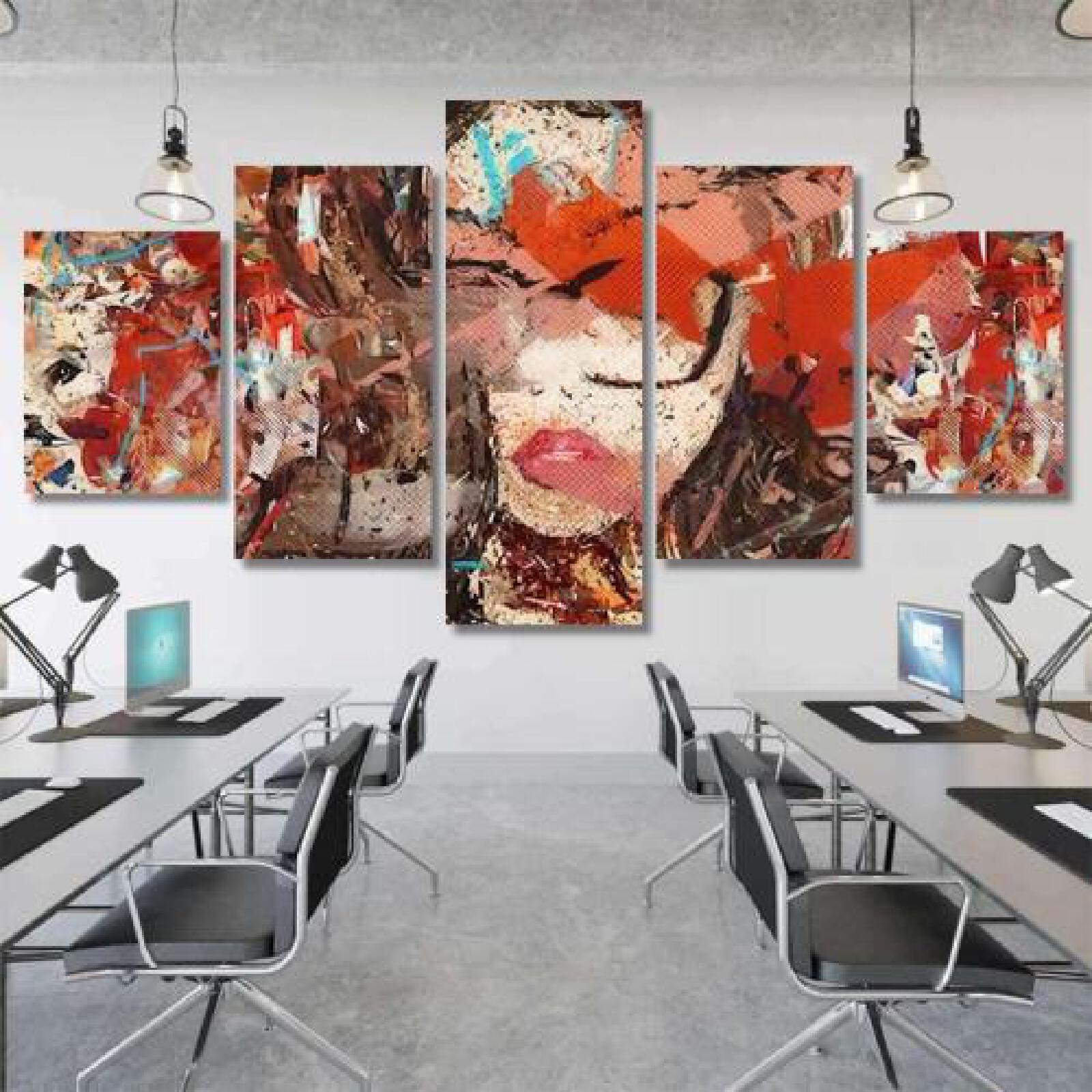 Digital Art Poster Face Girl-xinru shop