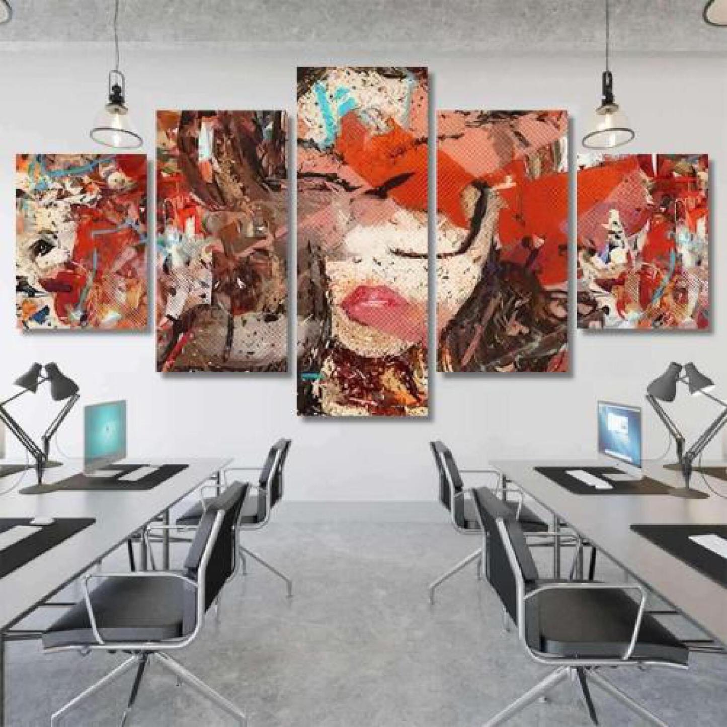 Digital Art Poster Face Girl-xinru shop