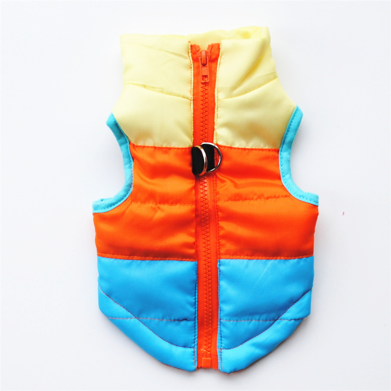 Coloful Warm Jacket for Small Dog | Winter Windproof Dog Jacket-xinru