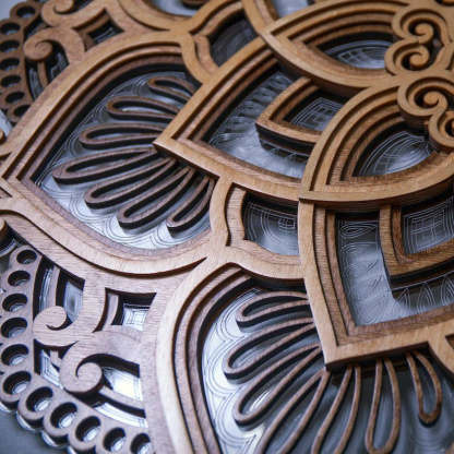 Mandala Yoga Room Night Light LED-xinru