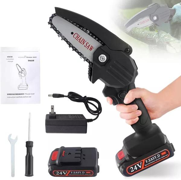 4 Inch Cordless Hand-Held Mini Electric Chainsaw-xinru