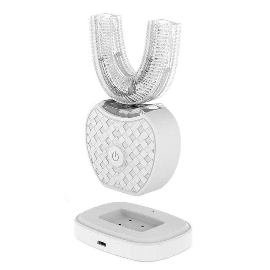 Ultrasonic Electric  Adults Teeth Whitening U Shaped Toothbrush-xinru