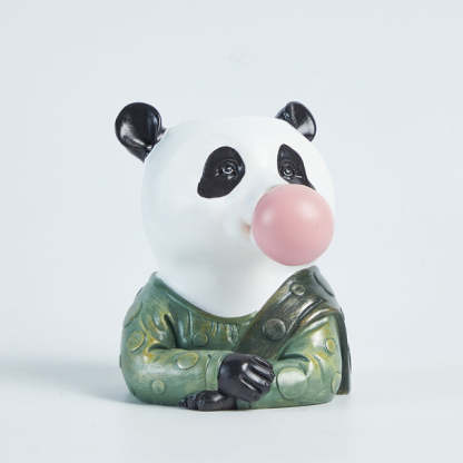 Creative Interesting Cartoon Animal Head Flowers Plant Pot-xinru