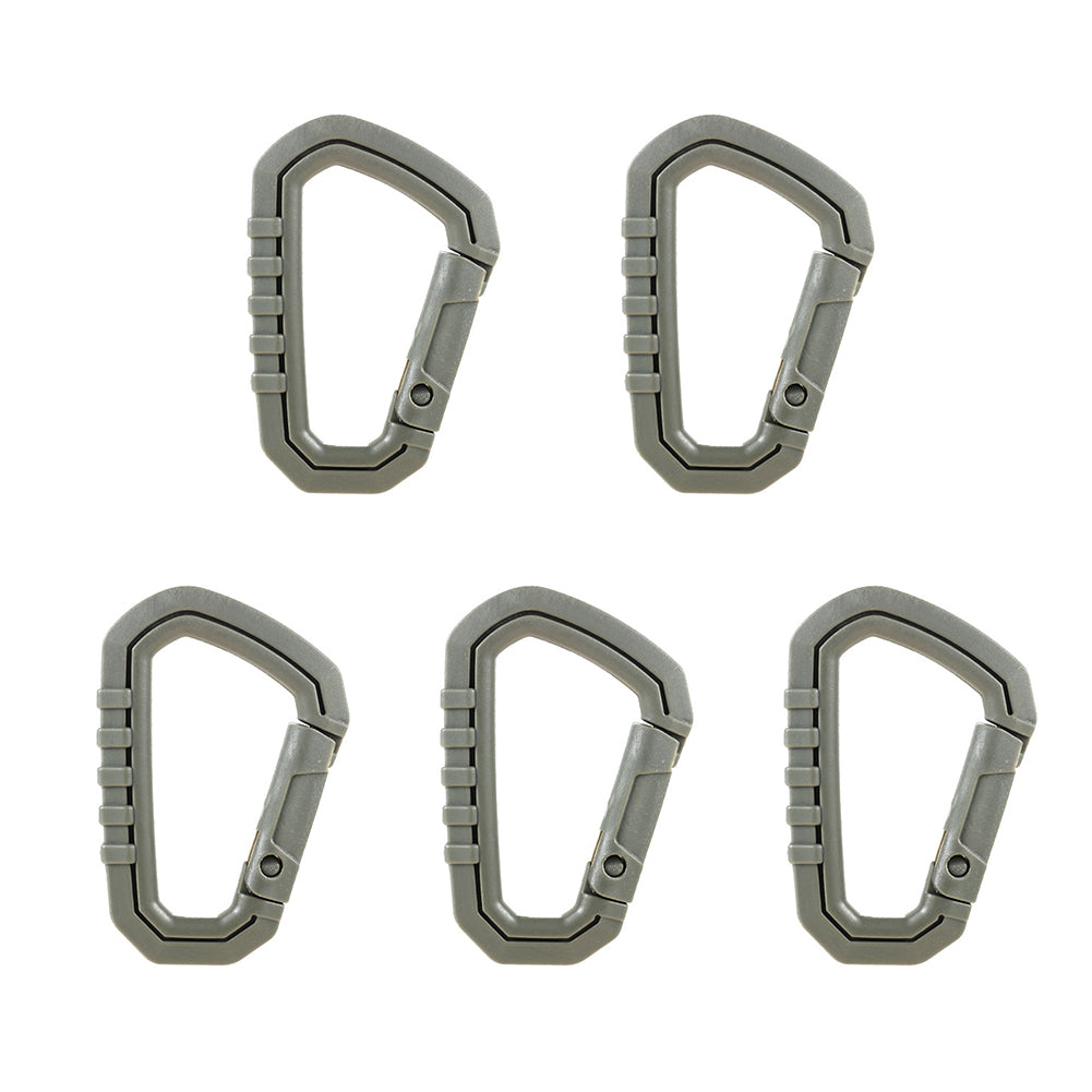 D Ring Snap Buckle Carabiner Keychain Camp EDC Tool Travelling Easy Carrying Kit-xinru