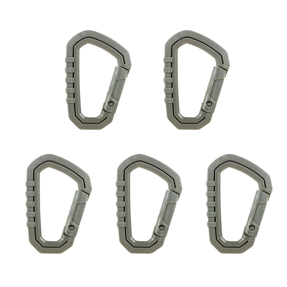 D Ring Snap Buckle Carabiner Keychain Camp EDC Tool Travelling Easy Carrying Kit-xinru