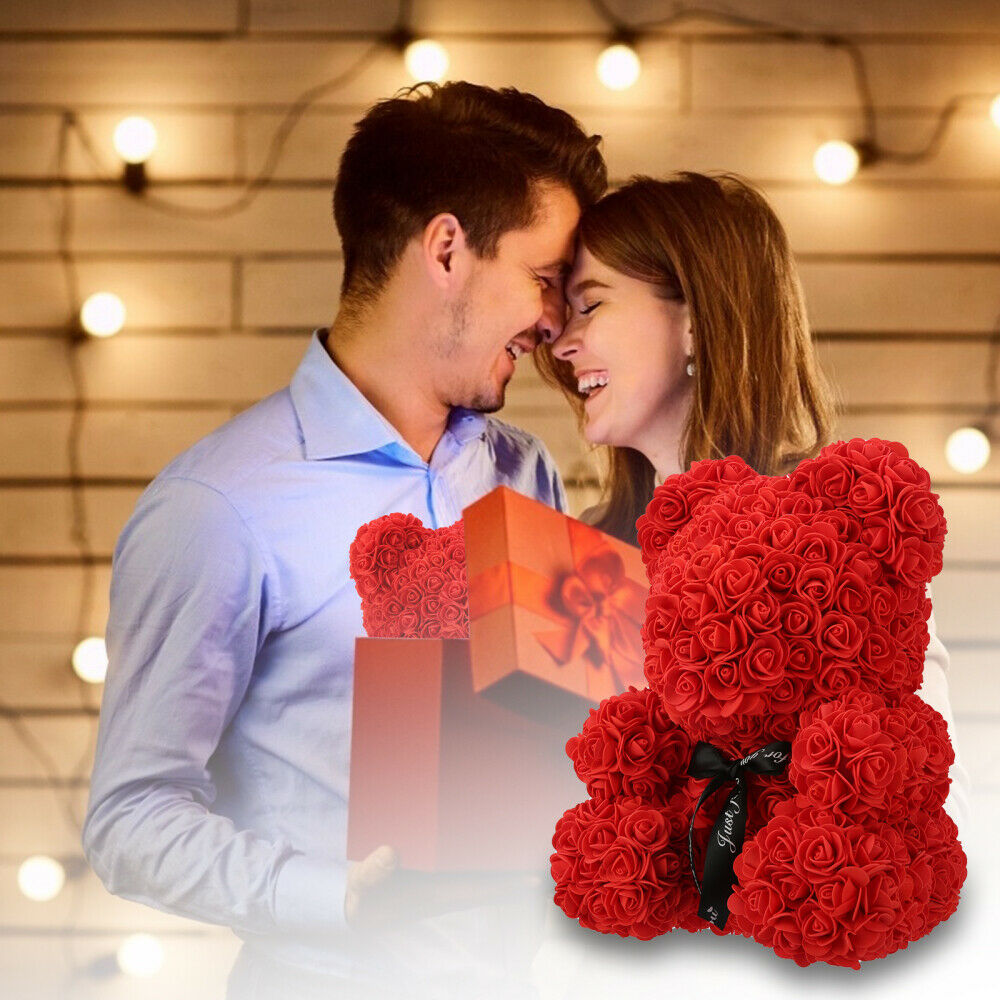 Mother's Day Gift Rose Teddy Bear For Mom-xinru