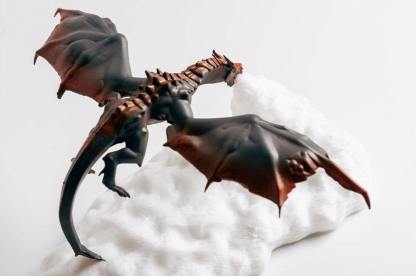 Fire Dragon 3D Printing LED Light Night Light Mood Soft Light-xinru