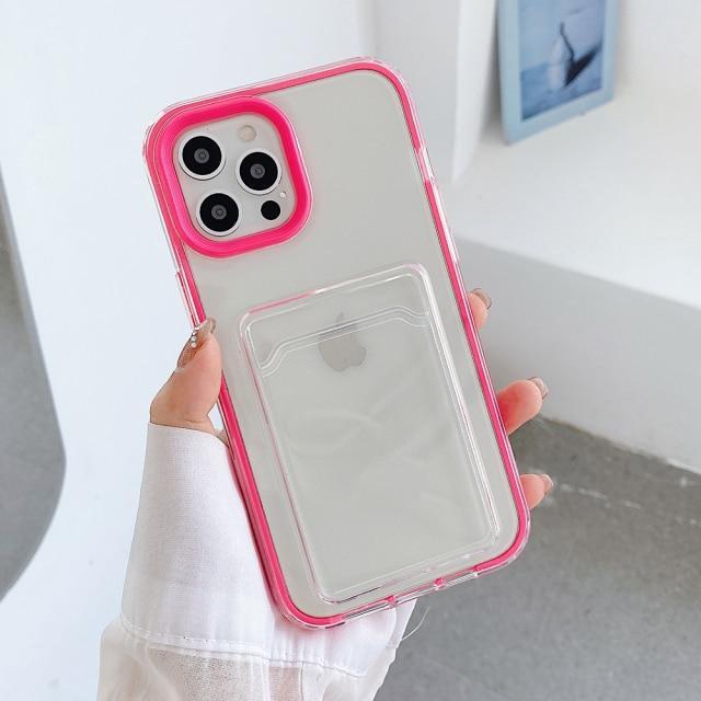 Clear Candy Wallet Case-xinru