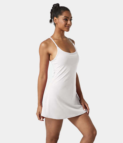 Women's Exercise Workout Dress With Phone Pocket-xinru shop