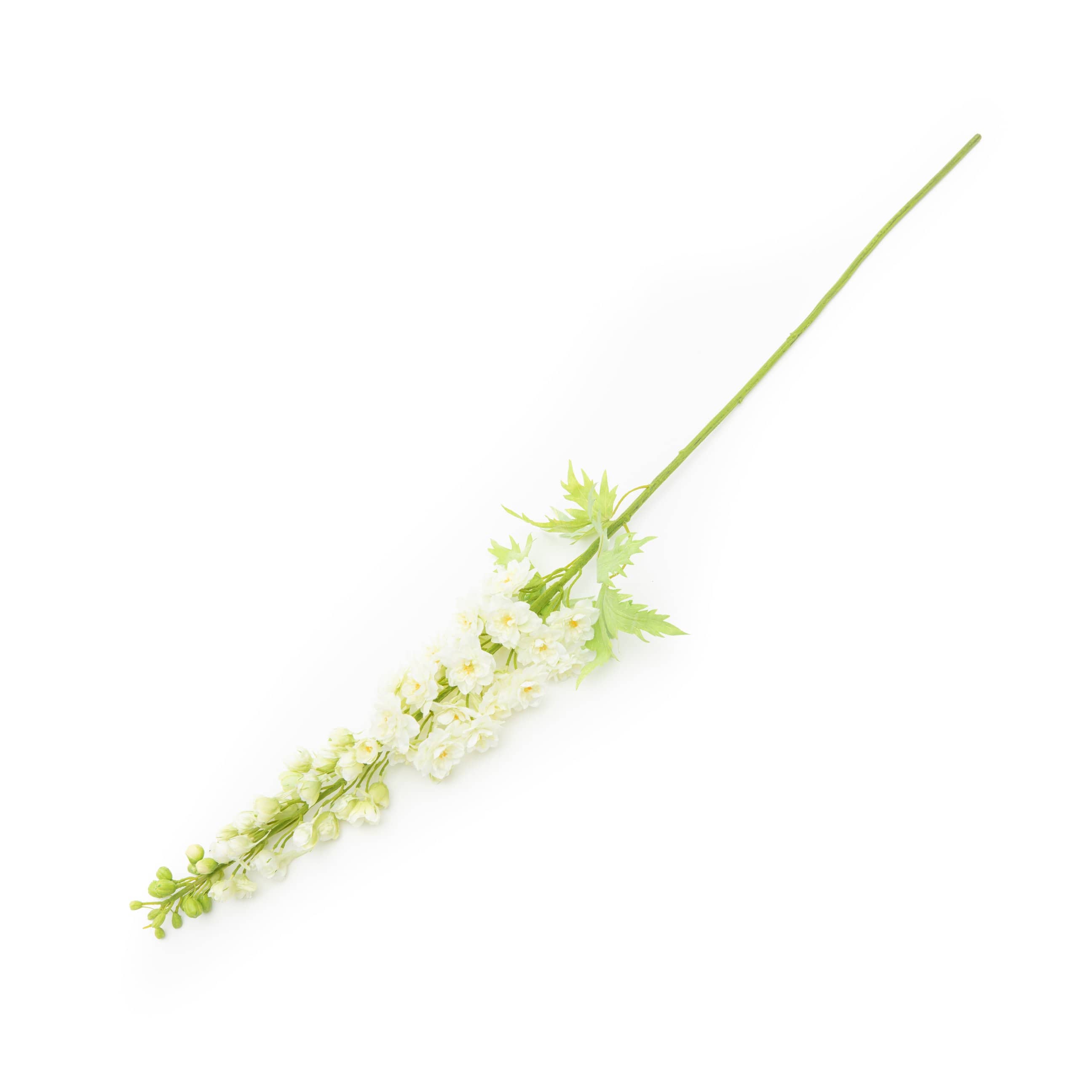Artificial White Delphinium 49"-xinru shop