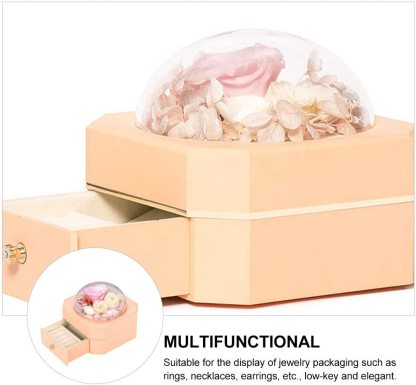 Mother's Day Romantic Gift Octagonal Single Layer Drawer Box-xinru