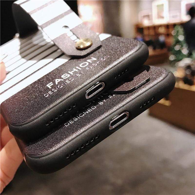 Wrist Strap Stripes Case-xinru