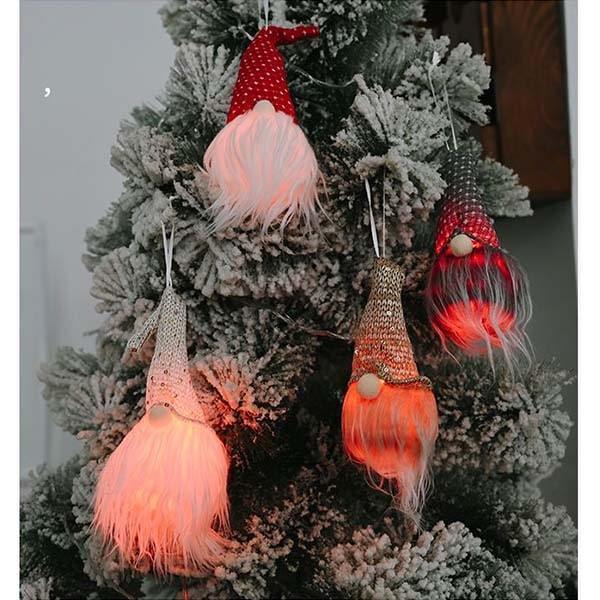 Light Bearded Hanging Decoration  Christmas Gnomes-xinru shop