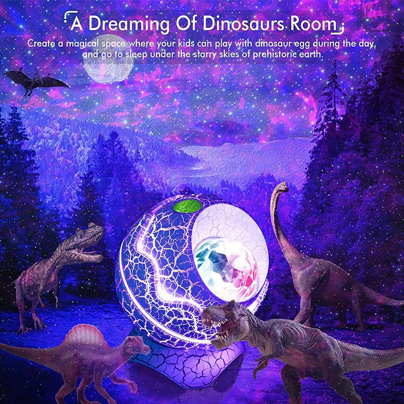 Dinosaur Eggs Galaxy Projector-xinru
