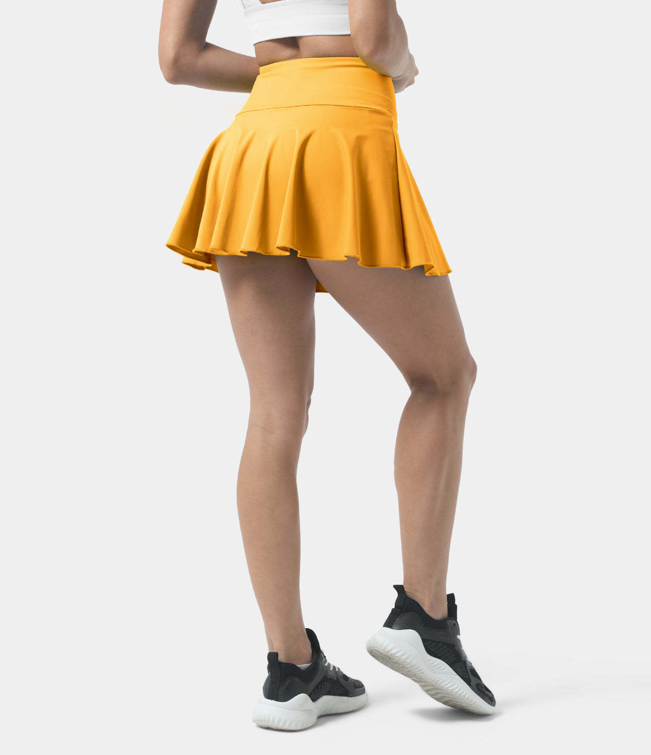 Women's Athletic High Waisted Tennis Skirts With Pockets-xinru shop