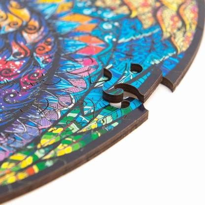 Wooden Jigsaw Puzzle Owl With Box For Adults-xinru