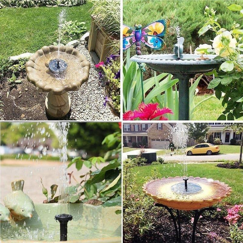 Solar Freestanding Floating Pond Fountain-xinru