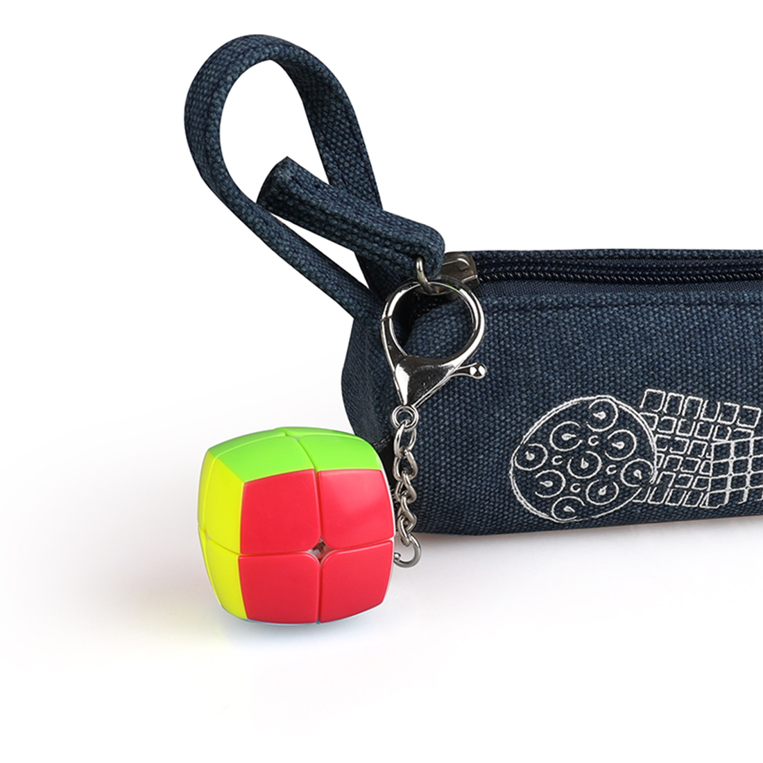 QiYi Mini Pillowed 2x2 Keychain-xinru shop