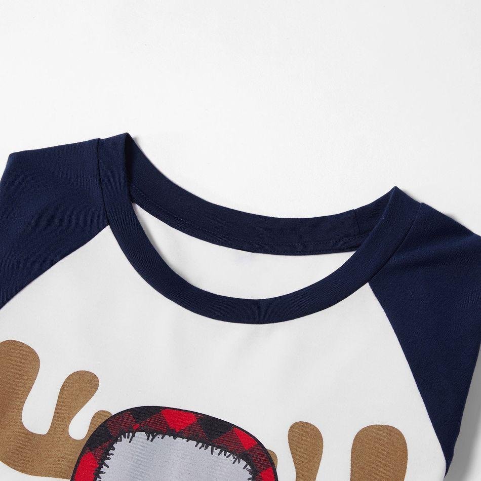 Plus Size Christmas Family Moose Print Matching Pajamas Sets-xinru shop