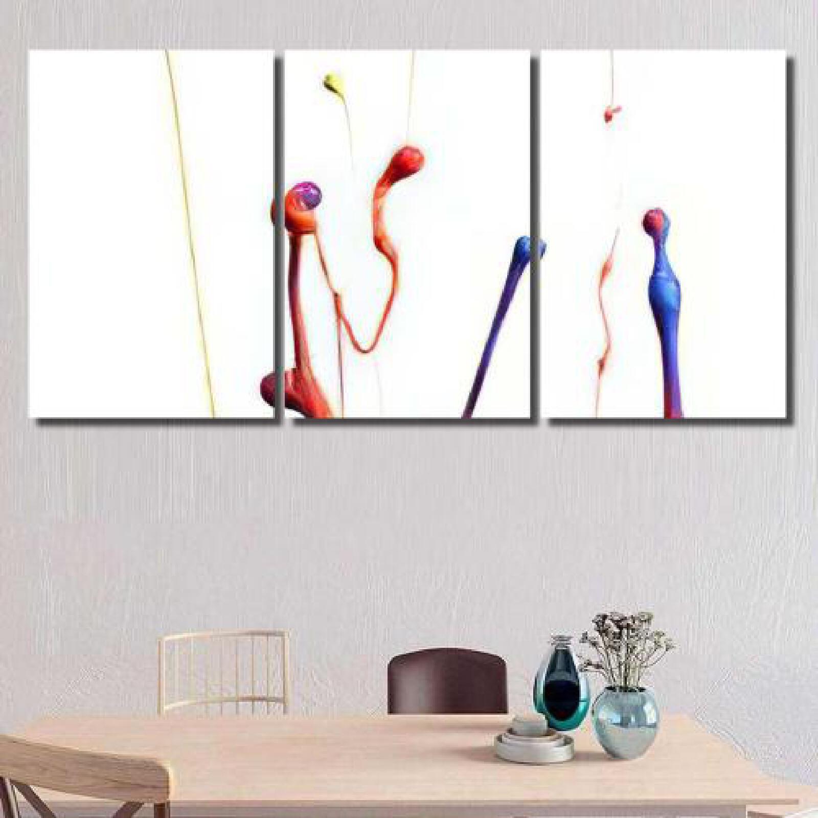 Colorful Paint Splashing Isolated on White-xinru shop