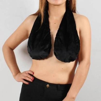 Breathy Solid Comfortable Neck Towel Bra for Women-xinru shop