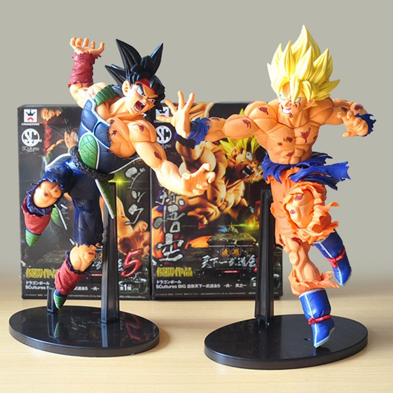 Dragon Ball Z Super Saiyan Son Goku  Bardock Figure 25cm-xinru