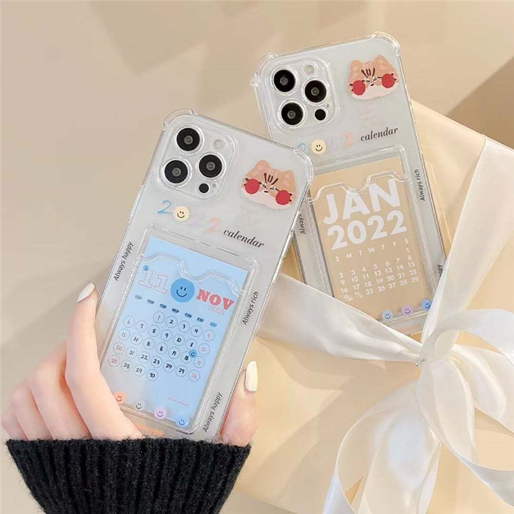 Calendar Card Holder Case-xinru