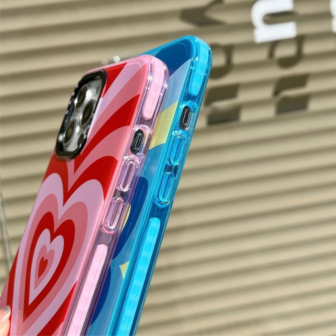 Butterfly & Heart Print Case-xinru