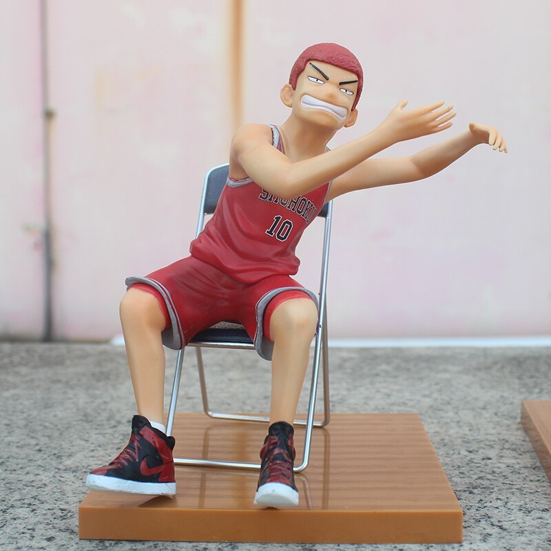 Slam Dunk GK Model Shohoku Coach Anzai And Hanamichi Sakuragi pvc Action Figure-xinru
