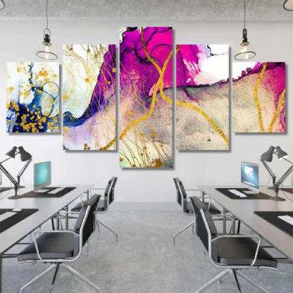 Exotic Art Golden Swirl Artistic Design-xinru shop