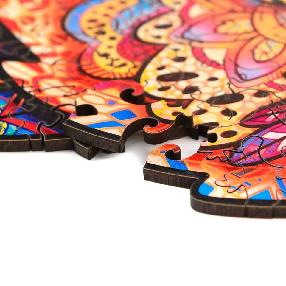 Gentle Lynx Wooden Jigsaw Puzzle With Box-xinru