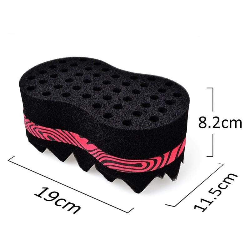 Oval Double Sides Magic Twist Hair Brush-xinru