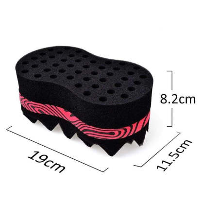 Oval Double Sides Magic Twist Hair Brush-xinru