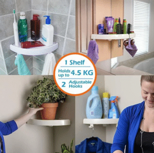 Corner Storage Holder Shelves For Bathroom  Kitchen-xinru