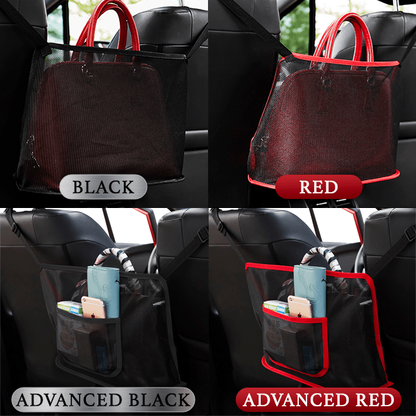 Car Net Pocket Handbag Holder-xinru