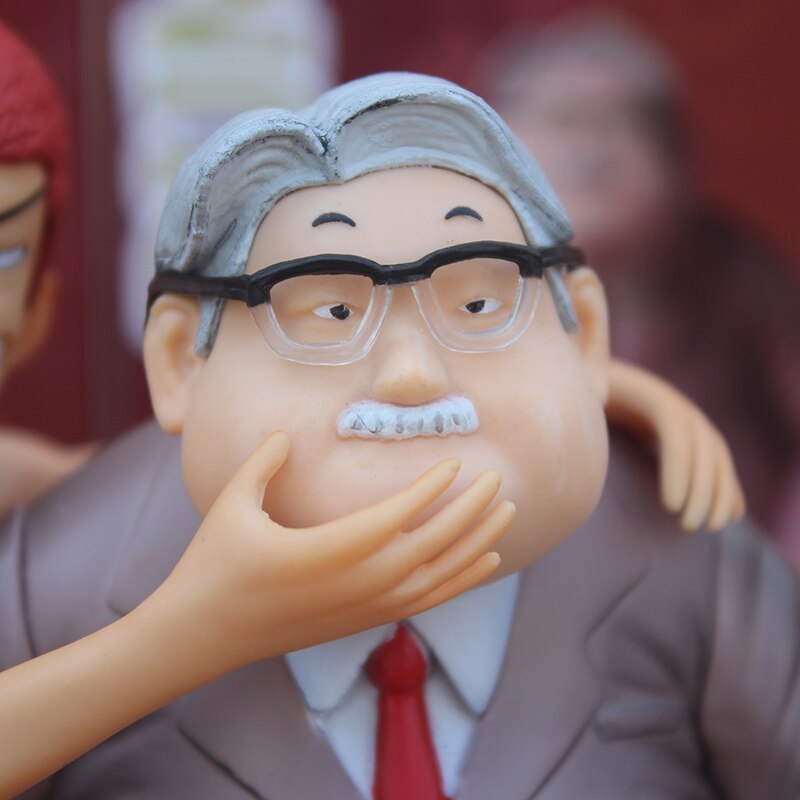 Slam Dunk GK Model Shohoku Coach Anzai And Hanamichi Sakuragi pvc Action Figure-xinru