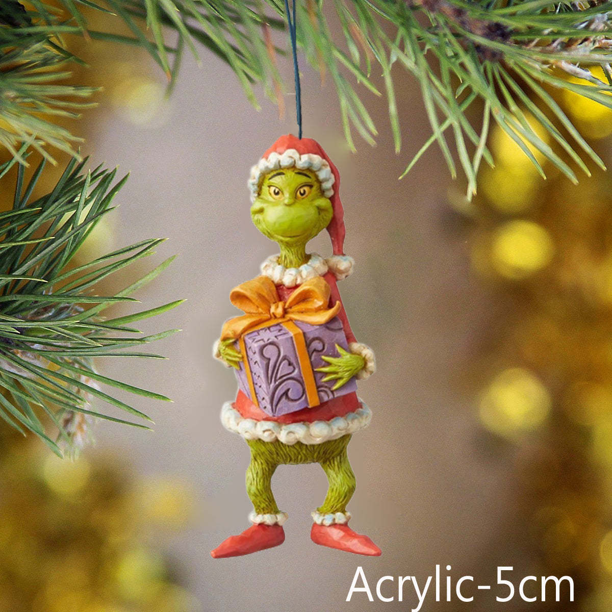 Grinch Christmas tree ornaments-xinru shop