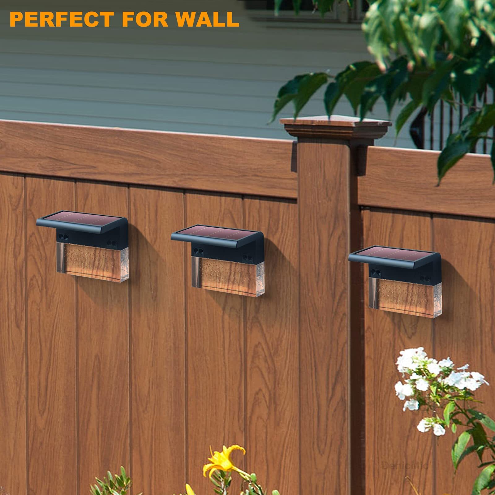 Fence Post Colorful Solar Deck Lights-xinru