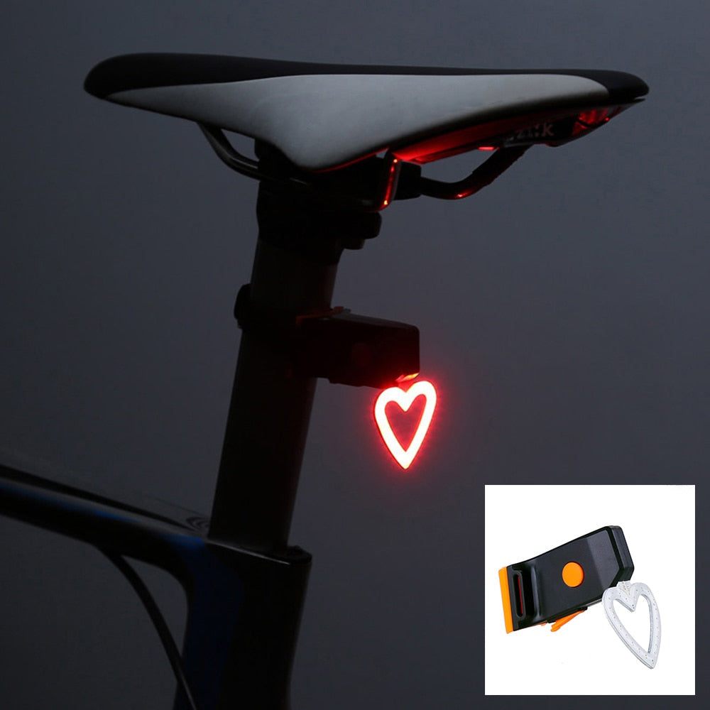 Rechargeable Waterproof Easy To Install LED Bike Light-xinru