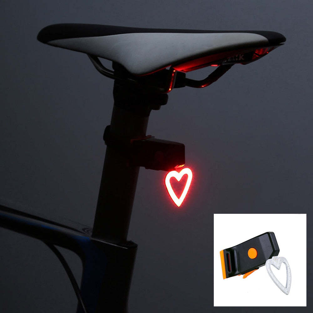 Rechargeable Waterproof Easy To Install LED Bike Light-xinru