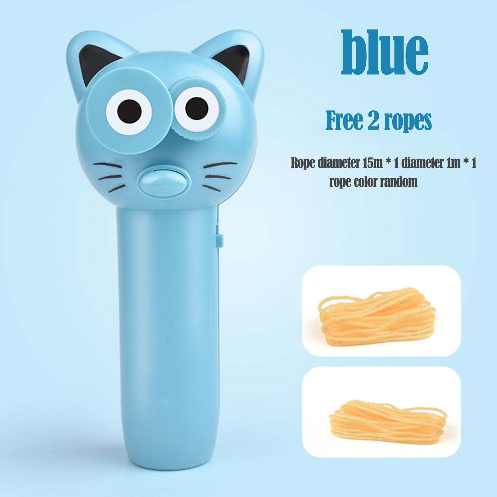 Zip String Rope Launcher Propeller Electric Toy-xinru