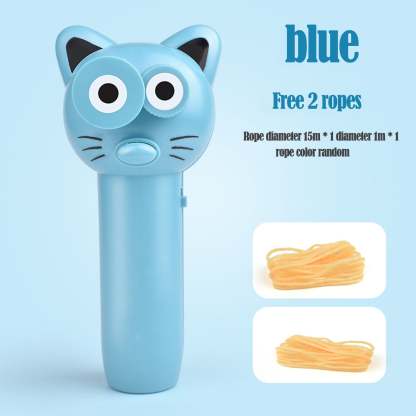 Zip String Rope Launcher Propeller Electric Toy-xinru