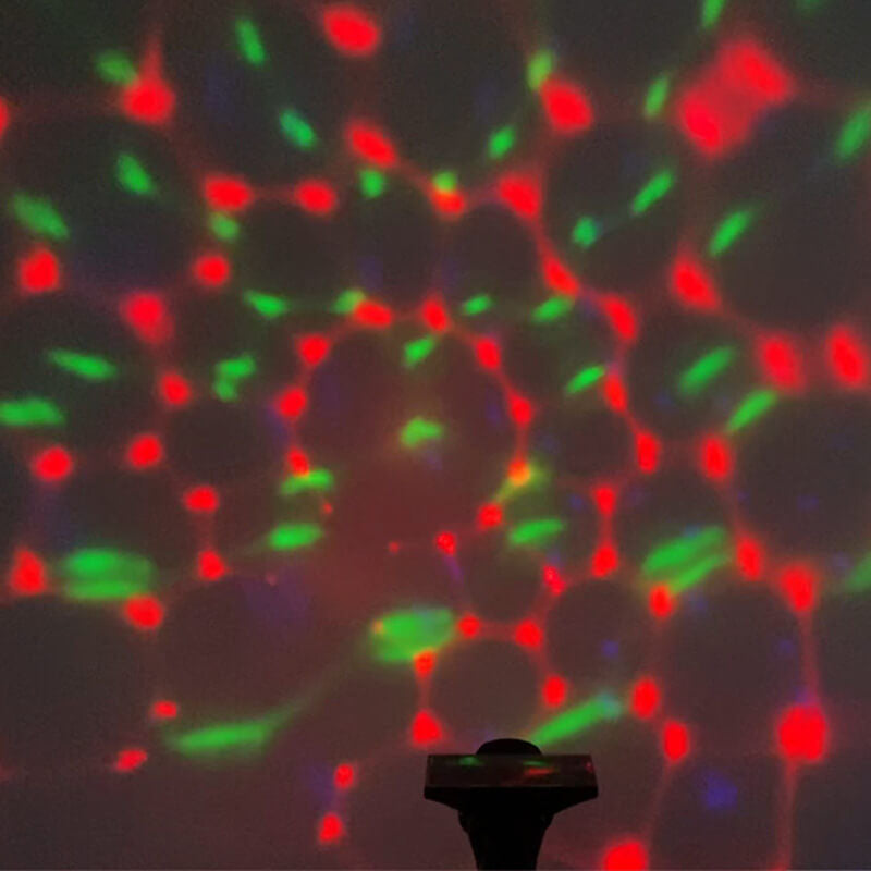 Solar Rotating Color Projection LED Outdoor Garden Lawn Light-xinru