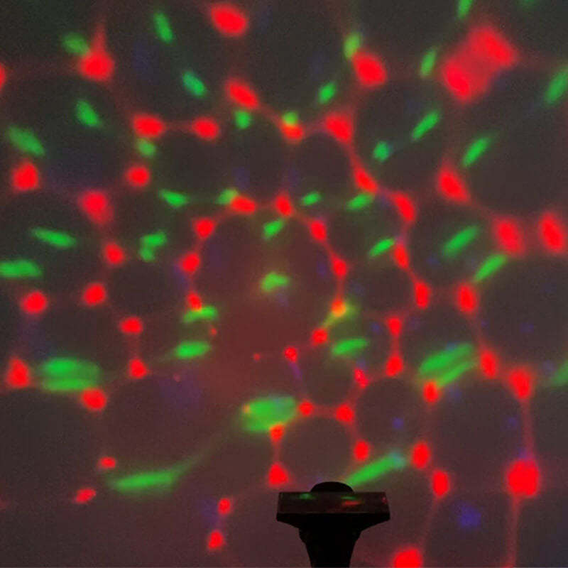 Solar Rotating Color Projection LED Outdoor Garden Lawn Light-xinru