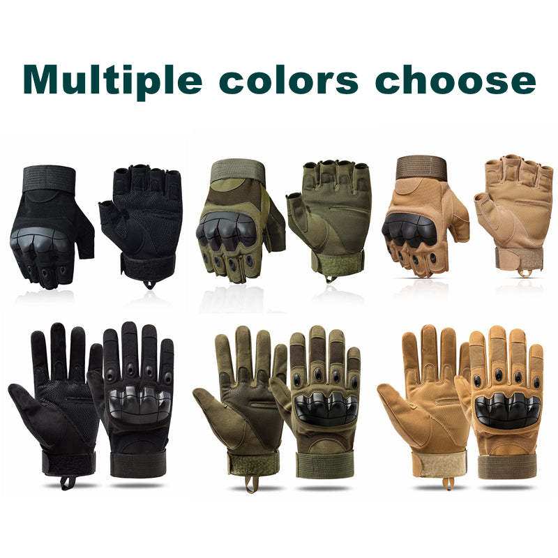 Army Military Tactical Hunting Shooting Hiking Outdoor Gloves-xinru