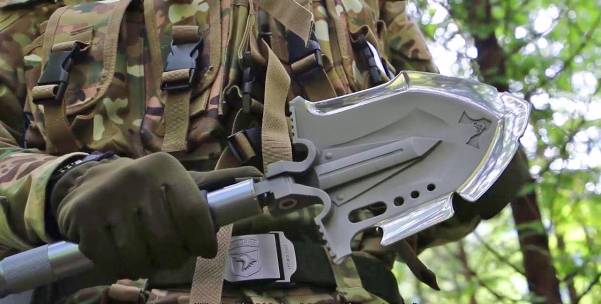 Foldable Portable Multi-Function Survival Shovel-xinru