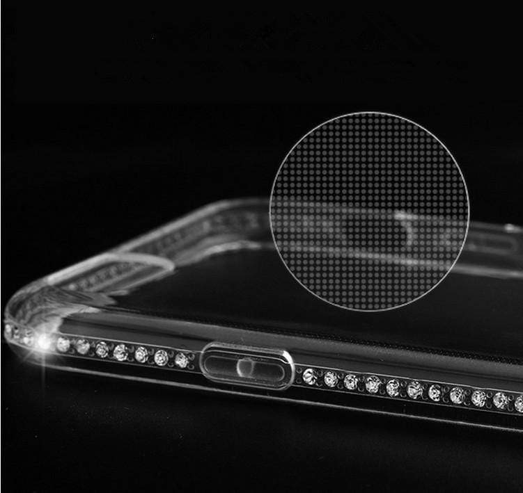 Diamond Bling Transparent Case-xinru