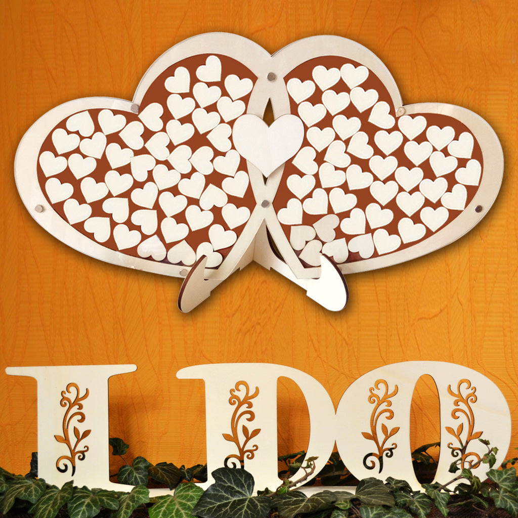 Wedding Alternative Guest Book Set Guest Book Sign Wedding Decor-xinru