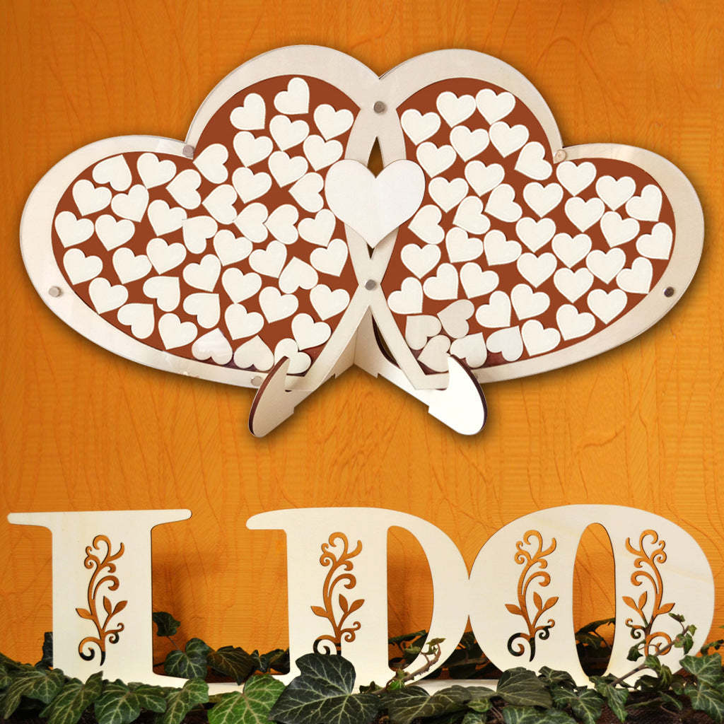Wedding Alternative Guest Book Set Guest Book Sign Wedding Decor-xinru